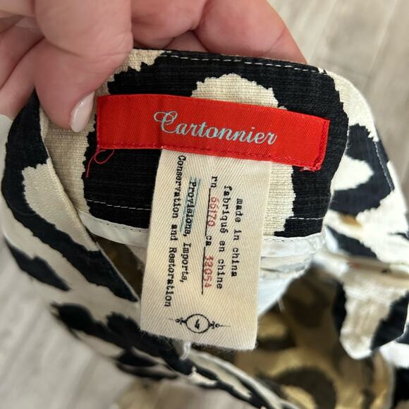 Anthropologie Cartonnier Ikat Shorts size 4 - Picture 4 of 5